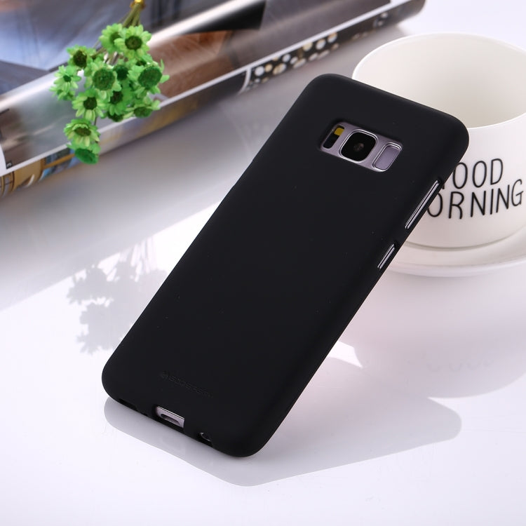 GOOSPERY SOFT FEELING for Galaxy S8 Liquid State TPU Drop-proof Soft Protective Back Cover Case