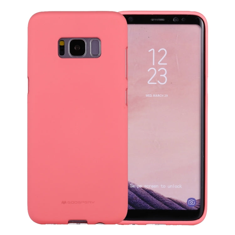 GOOSPERY SOFT FEELING for Galaxy S8 Liquid State TPU Drop-proof Soft Protective Back Cover Case