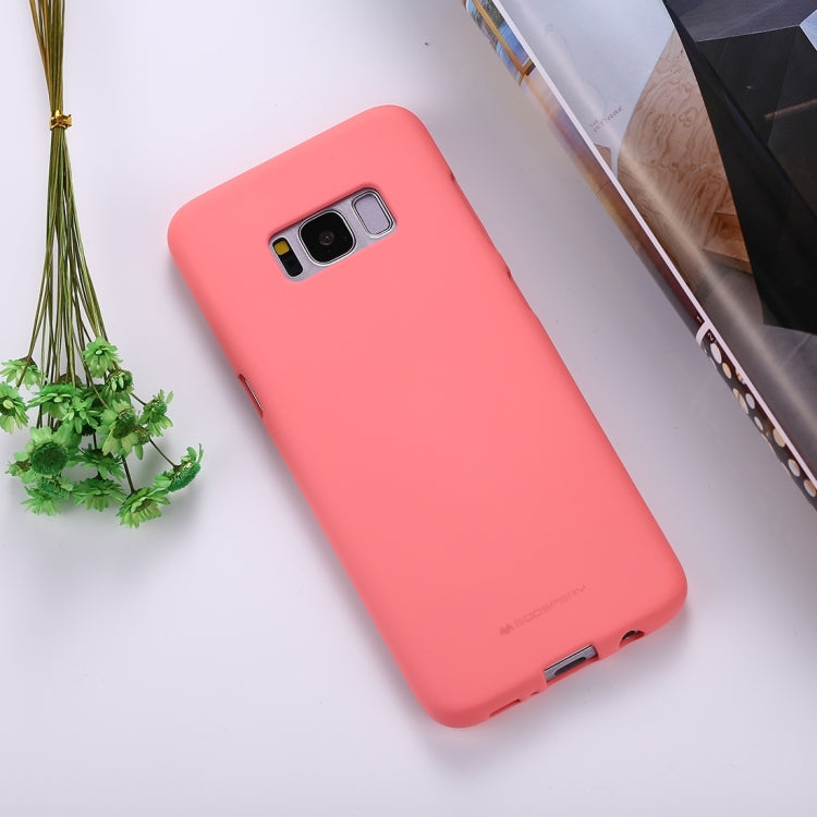 GOOSPERY SOFT FEELING for Galaxy S8 Liquid State TPU Drop-proof Soft Protective Back Cover Case