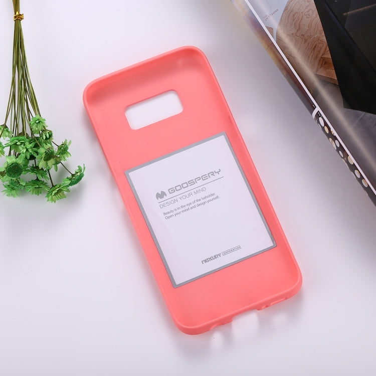 GOOSPERY SOFT FEELING for Galaxy S8 Liquid State TPU Drop-proof Soft Protective Back Cover Case