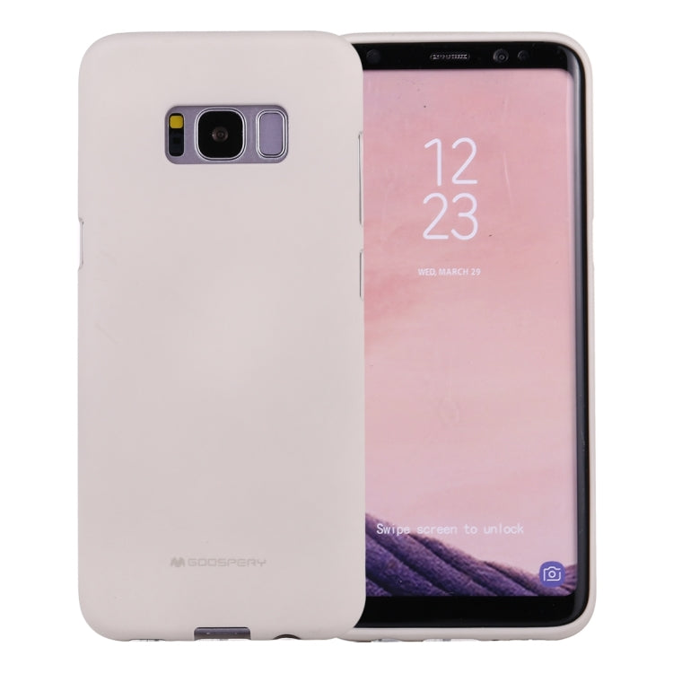 GOOSPERY SOFT FEELING for Galaxy S8 Liquid State TPU Drop-proof Soft Protective Back Cover Case