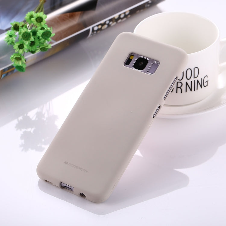 GOOSPERY SOFT FEELING for Galaxy S8 Liquid State TPU Drop-proof Soft Protective Back Cover Case