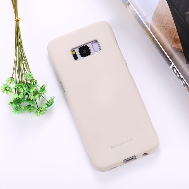GOOSPERY SOFT FEELING for Galaxy S8 Liquid State TPU Drop-proof Soft Protective Back Cover Case