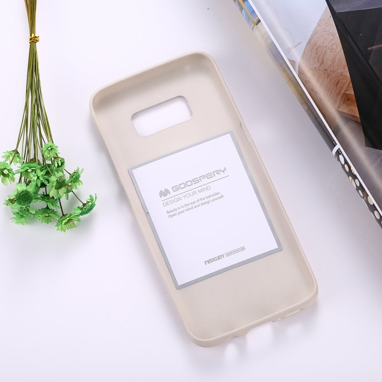 GOOSPERY SOFT FEELING for Galaxy S8 Liquid State TPU Drop-proof Soft Protective Back Cover Case