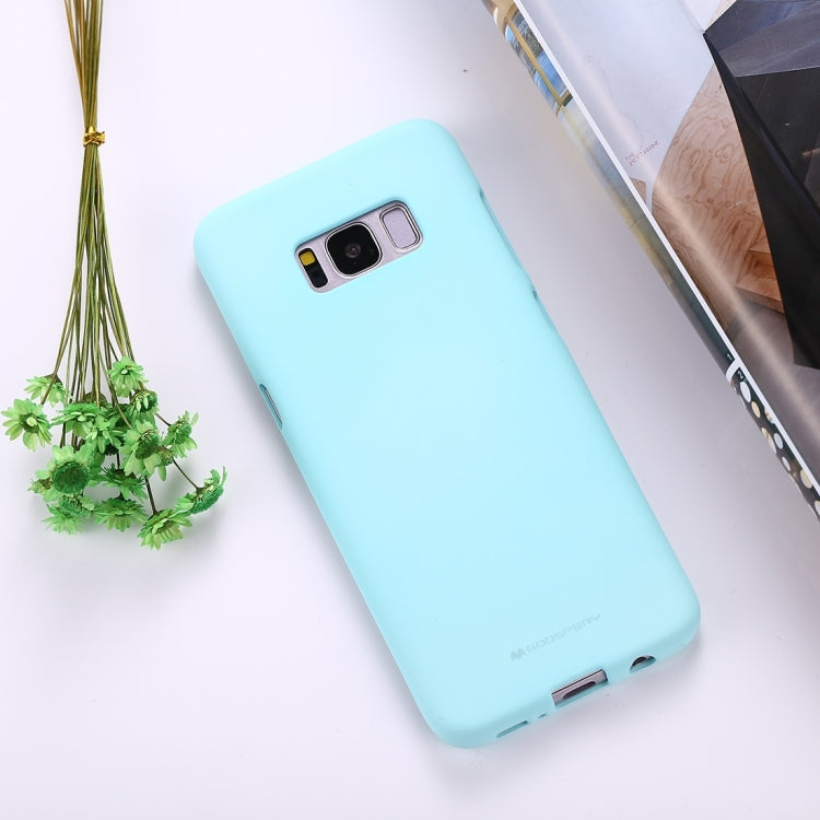 GOOSPERY SOFT FEELING for Galaxy S8 Liquid State TPU Drop-proof Soft Protective Back Cover Case