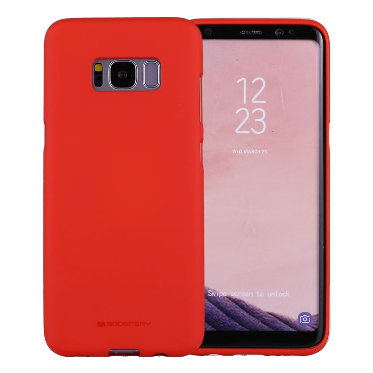 GOOSPERY SOFT FEELING for Galaxy S8 Liquid State TPU Drop-proof Soft Protective Back Cover Case
