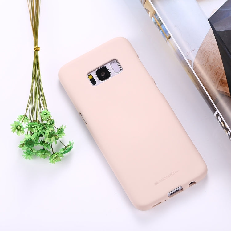 GOOSPERY SOFT FEELING for Galaxy S8 Liquid State TPU Drop-proof Soft Protective Back Cover Case