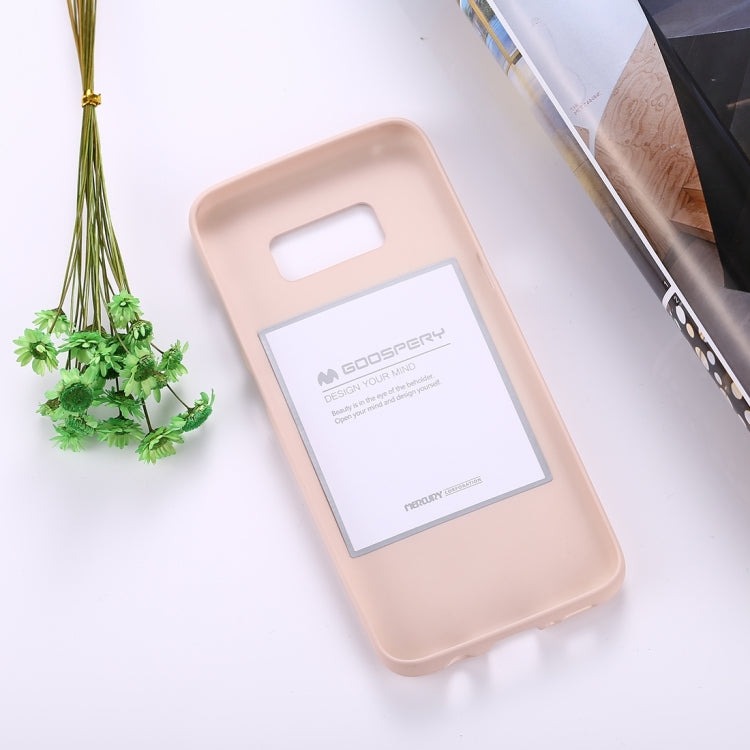 GOOSPERY SOFT FEELING for Galaxy S8 Liquid State TPU Drop-proof Soft Protective Back Cover Case
