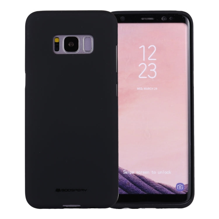 GOOSPERY SOFT FEELING for Galaxy S8 + / G9550 Liquid State TPU Drop-proof Soft Protective Back Cover Case