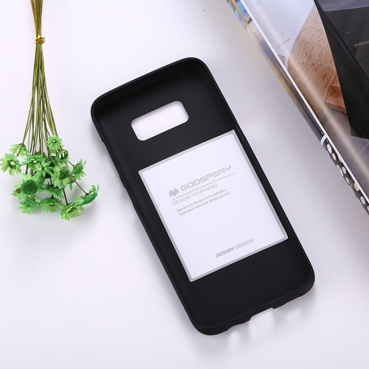 GOOSPERY SOFT FEELING for Galaxy S8 + / G9550 Liquid State TPU Drop-proof Soft Protective Back Cover Case