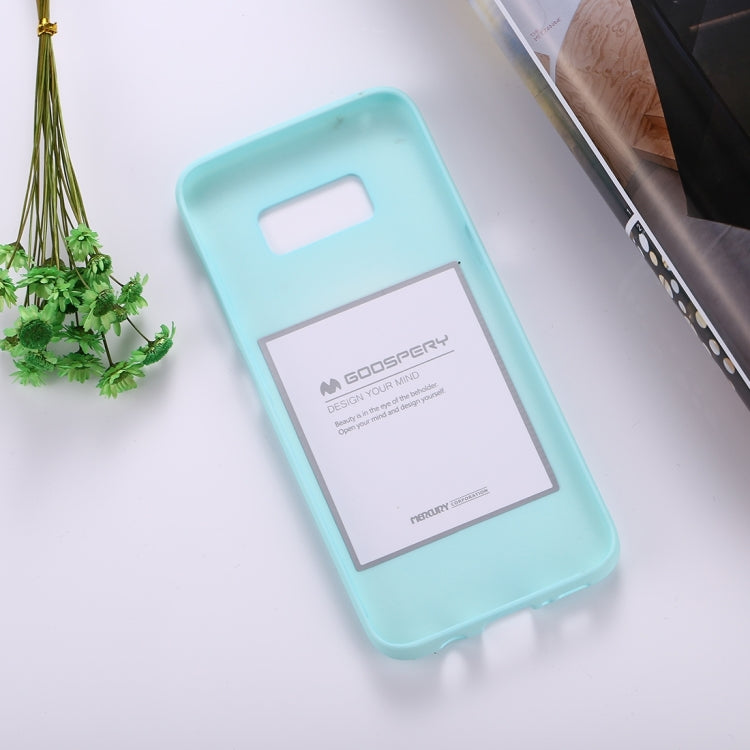 GOOSPERY SOFT FEELING for Galaxy S8 + / G9550 Liquid State TPU Drop-proof Soft Protective Back Cover Case