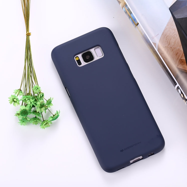 GOOSPERY SOFT FEELING for Galaxy S8 + / G9550 Liquid State TPU Drop-proof Soft Protective Back Cover Case