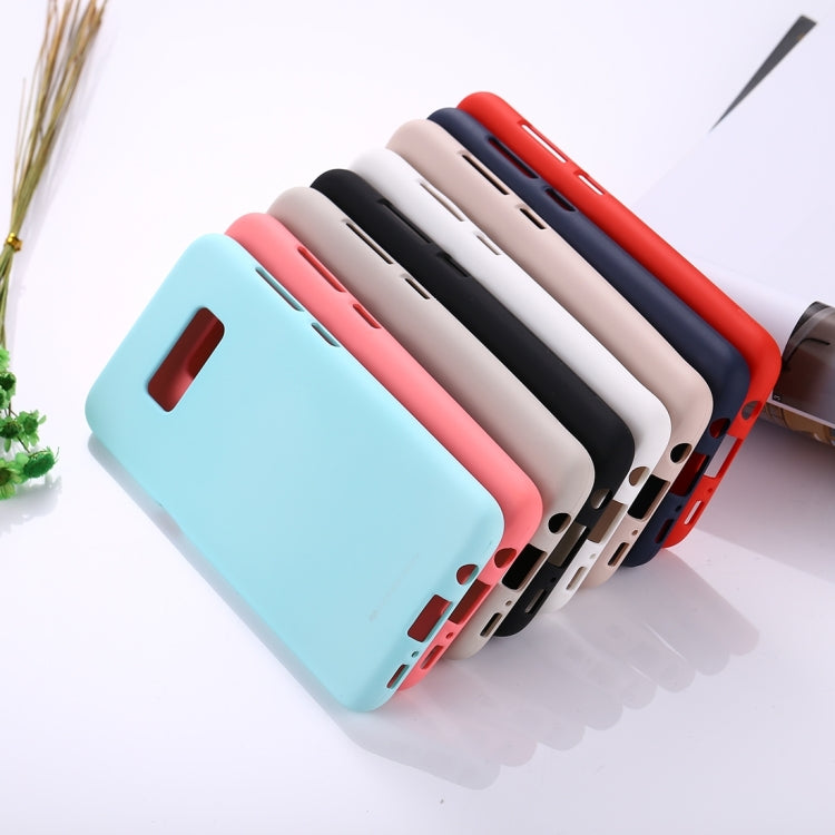 GOOSPERY SOFT FEELING for Galaxy S8 + / G9550 Liquid State TPU Drop-proof Soft Protective Back Cover Case
