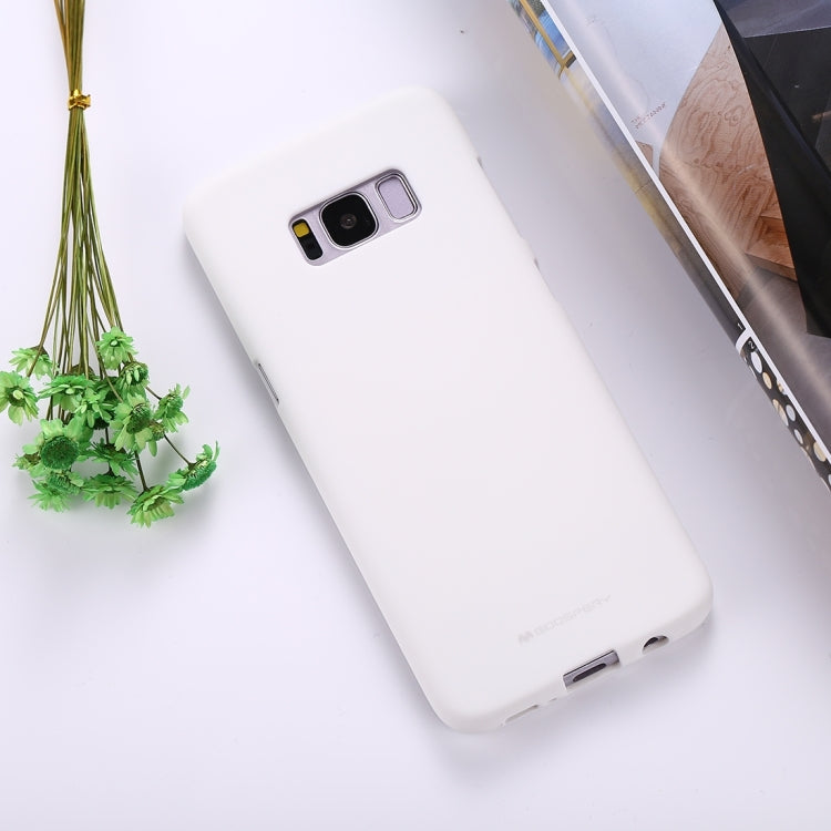 GOOSPERY SOFT FEELING for Galaxy S8 + / G9550 Liquid State TPU Drop-proof Soft Protective Back Cover Case