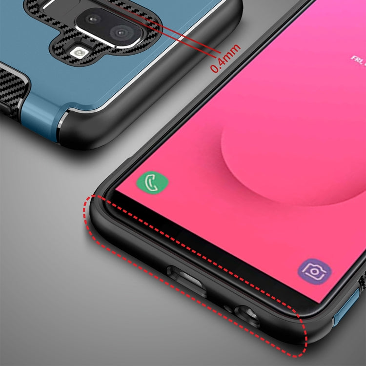 Magnetic 360 Degree Rotation Ring Armor Protective Case for Galaxy J8 (2018)
