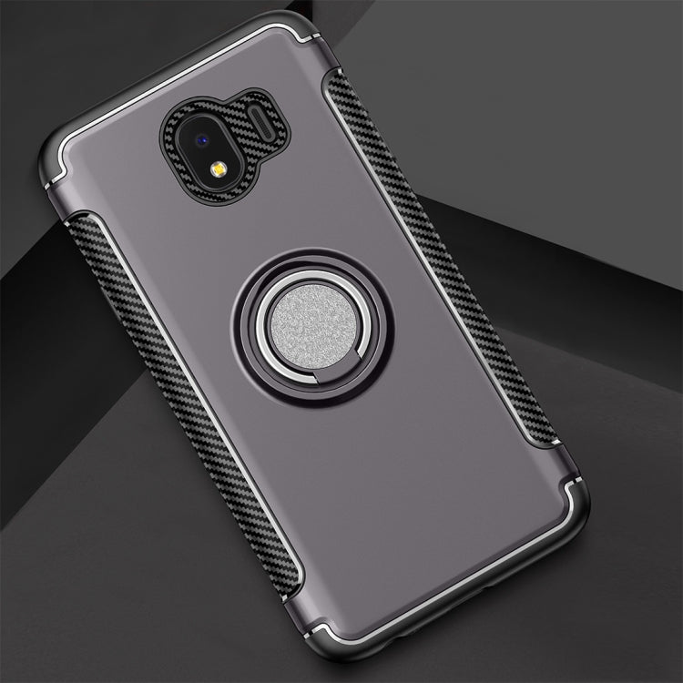Magnetic 360 Degree Rotation Ring Armor Protective Case for Galaxy J4 (2018)