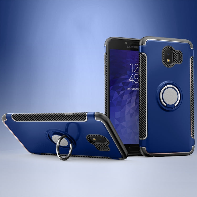 Magnetic 360 Degree Rotation Ring Armor Protective Case for Galaxy J4 (2018)