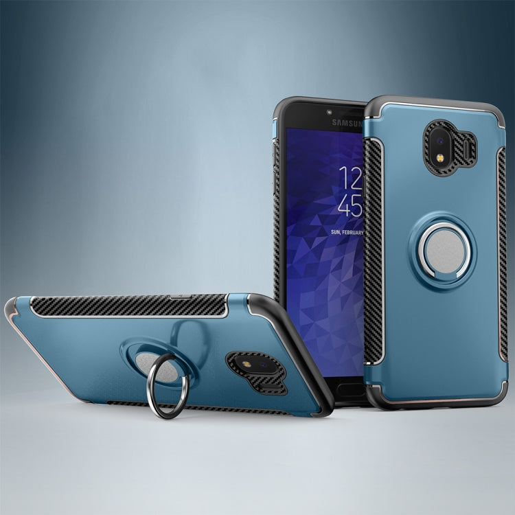 Magnetic 360 Degree Rotation Ring Armor Protective Case for Galaxy J4 (2018)