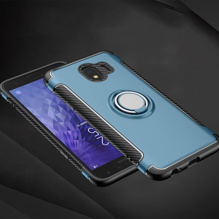 Magnetic 360 Degree Rotation Ring Armor Protective Case for Galaxy J4 (2018)