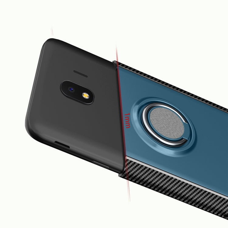 Magnetic 360 Degree Rotation Ring Armor Protective Case for Galaxy J4 (2018)