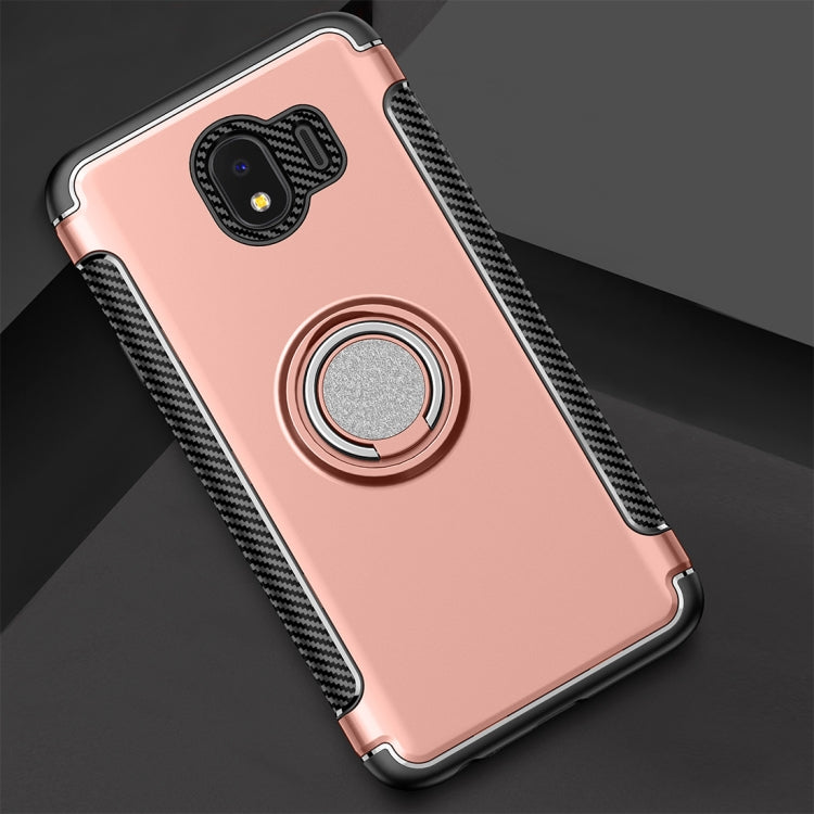 Magnetic 360 Degree Rotation Ring Armor Protective Case for Galaxy J4 (2018)