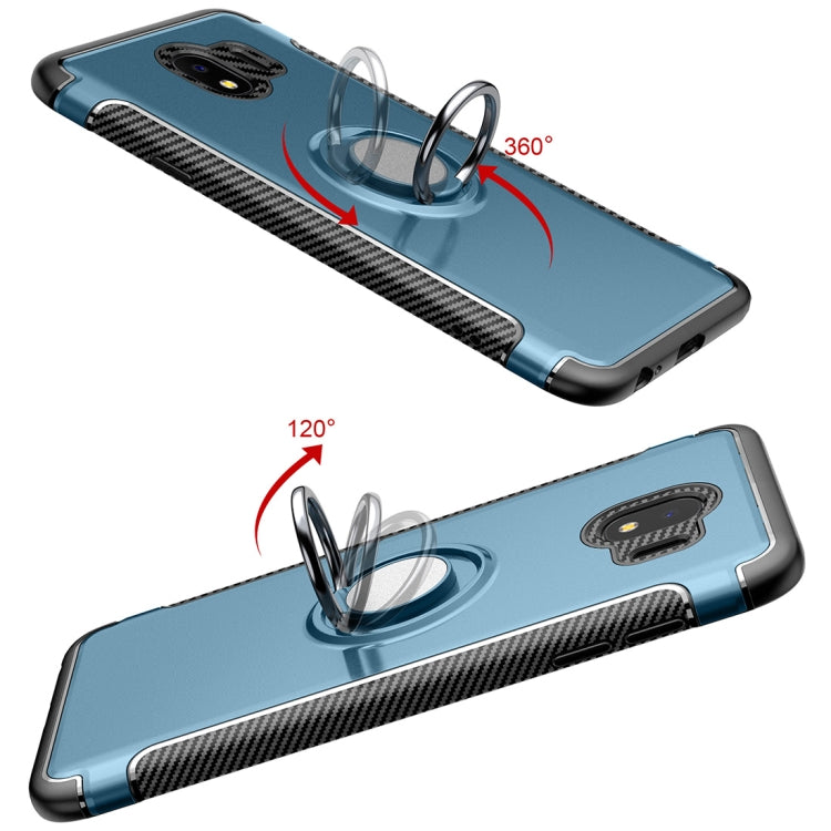 Magnetic 360 Degree Rotation Ring Armor Protective Case for Galaxy J4 (2018)