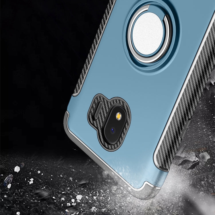 Magnetic 360 Degree Rotation Ring Armor Protective Case for Galaxy J4 (2018)