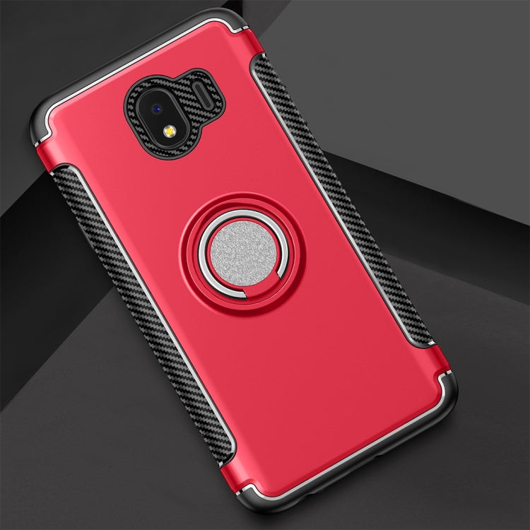 Magnetic 360 Degree Rotation Ring Armor Protective Case for Galaxy J4 (2018)