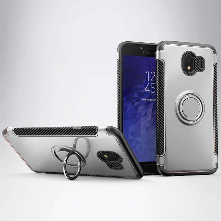 Magnetic 360 Degree Rotation Ring Armor Protective Case for Galaxy J4 (2018)