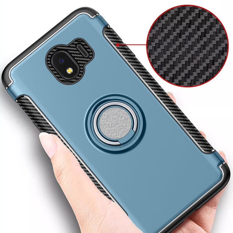 Magnetic 360 Degree Rotation Ring Armor Protective Case for Galaxy J4 (2018)