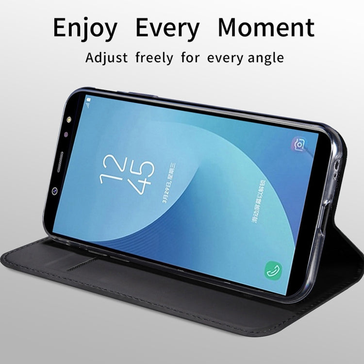 DZGOGO ISKIN Series Slight Frosted PU+ TPU  Case for Galaxy J6 (2018) (EU Version)