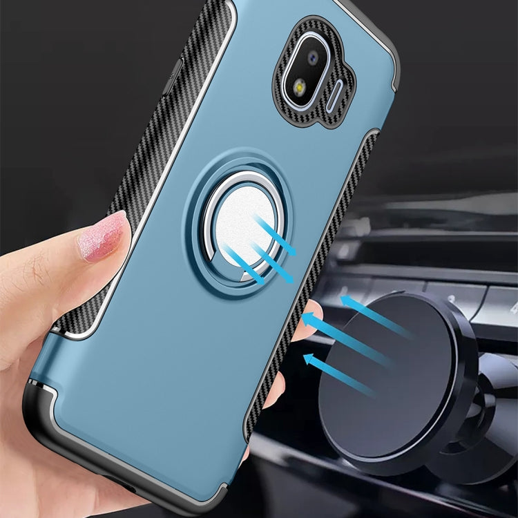 Magnetic 360 Degree Rotation Ring Armor Protective Case for Galaxy J2 Pro (2018)