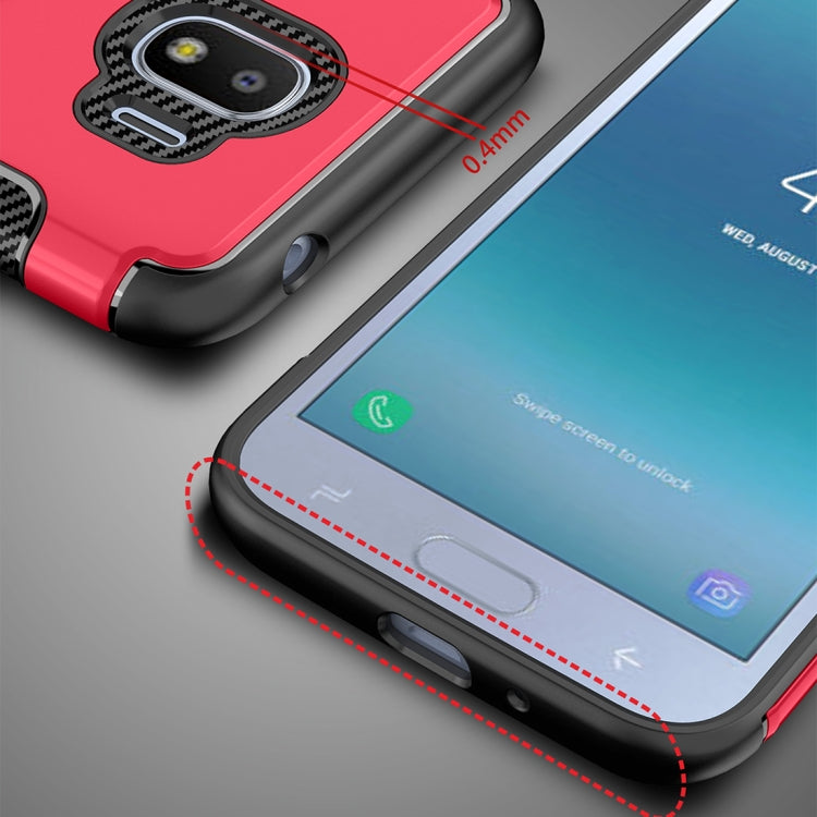 Magnetic 360 Degree Rotation Ring Armor Protective Case for Galaxy J2 Pro (2018)