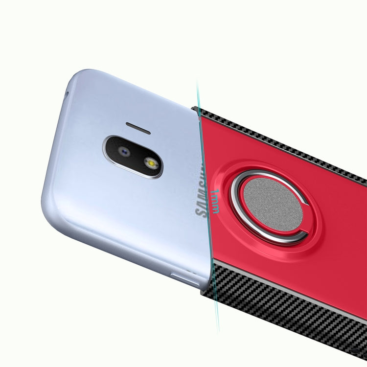 Magnetic 360 Degree Rotation Ring Armor Protective Case for Galaxy J2 Pro (2018)