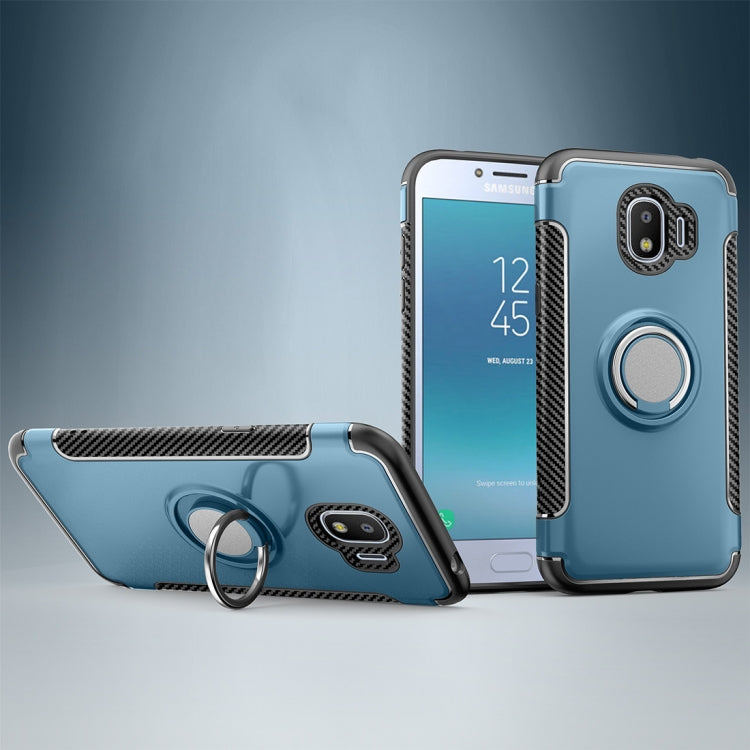 Magnetic 360 Degree Rotation Ring Armor Protective Case for Galaxy J2 Pro (2018)