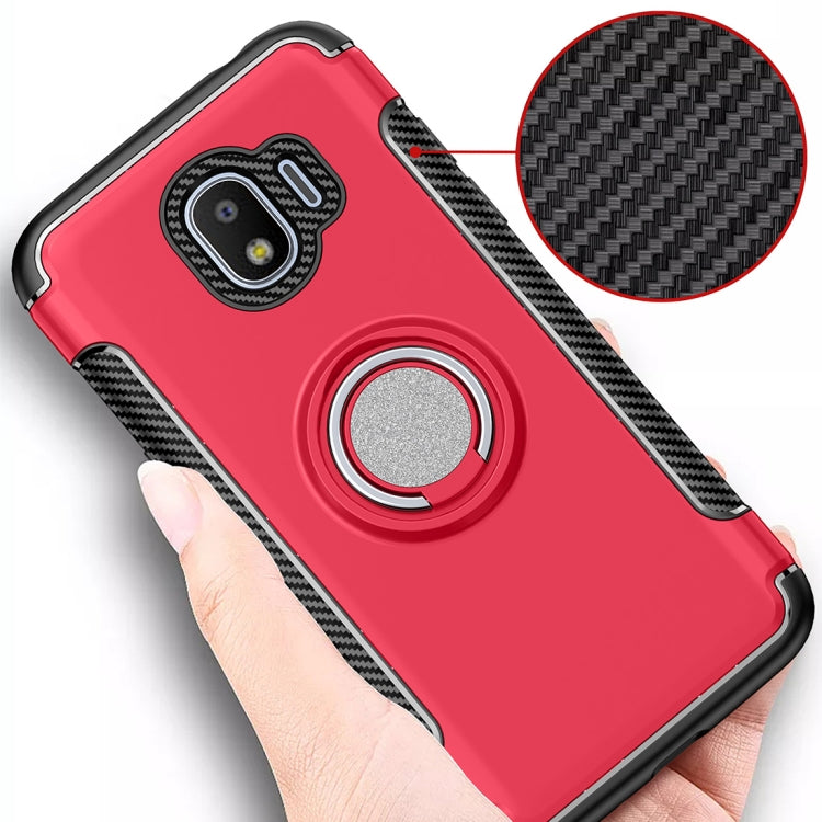 Magnetic 360 Degree Rotation Ring Armor Protective Case for Galaxy J2 Pro (2018)