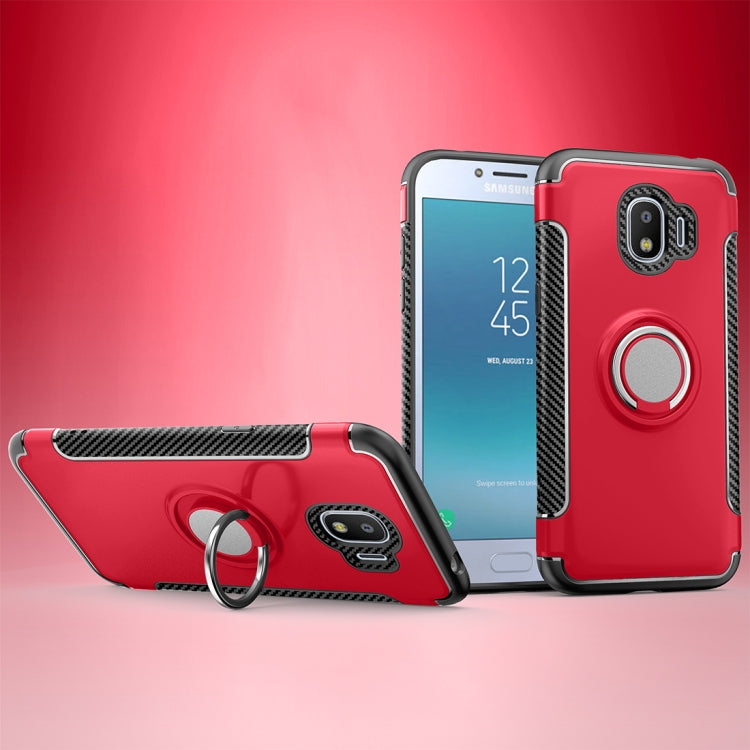 Magnetic 360 Degree Rotation Ring Armor Protective Case for Galaxy J2 Pro (2018)