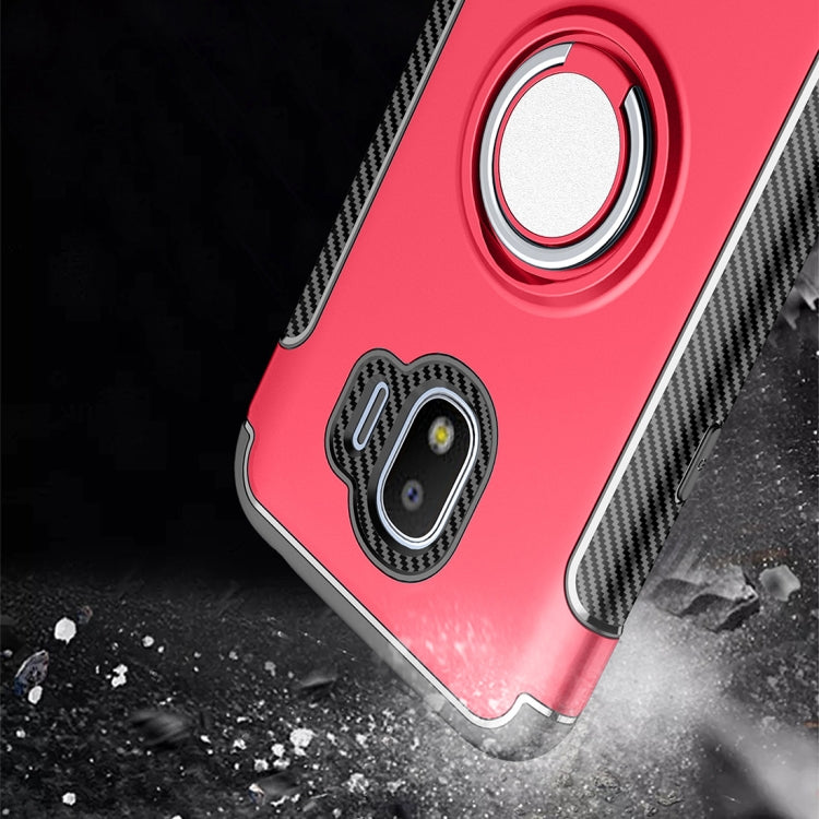 Magnetic 360 Degree Rotation Ring Armor Protective Case for Galaxy J2 Pro (2018)