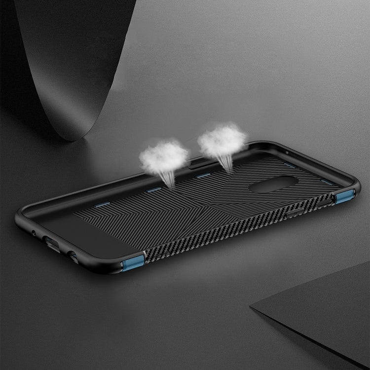 Magnetic 360 Degree Rotation Ring Armor Protective Case for Galaxy C8 / J7 Plus