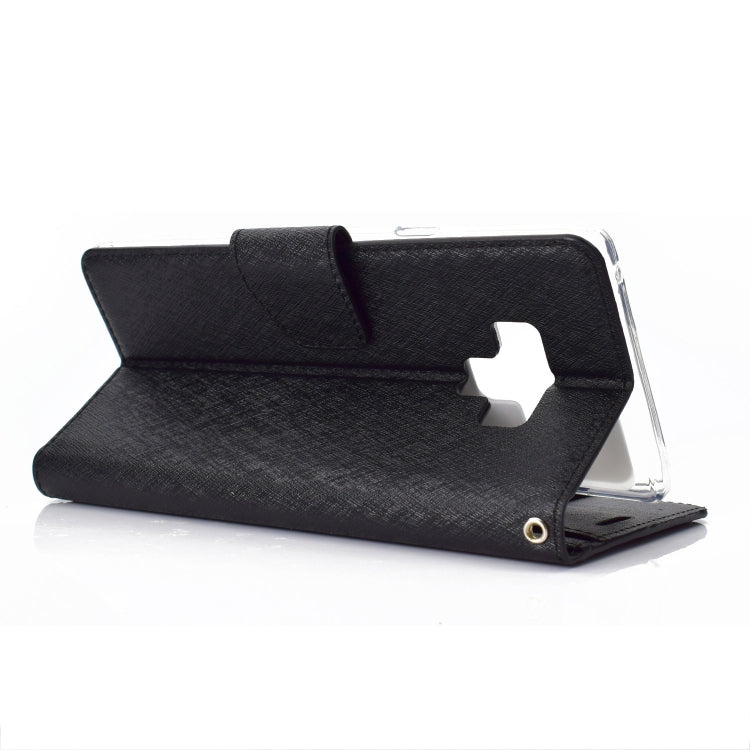 Silk Texture Horizontal Flip Leather Case for Galaxy Note 9, with Holder & Card slots & Wallet & Photo Frame