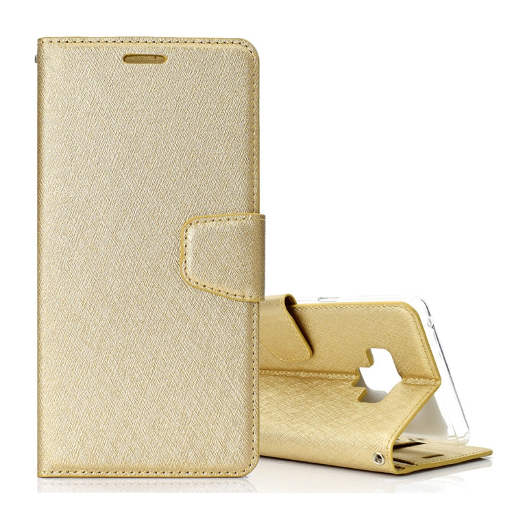 Silk Texture Horizontal Flip Leather Case for Galaxy Note 9, with Holder & Card slots & Wallet & Photo Frame