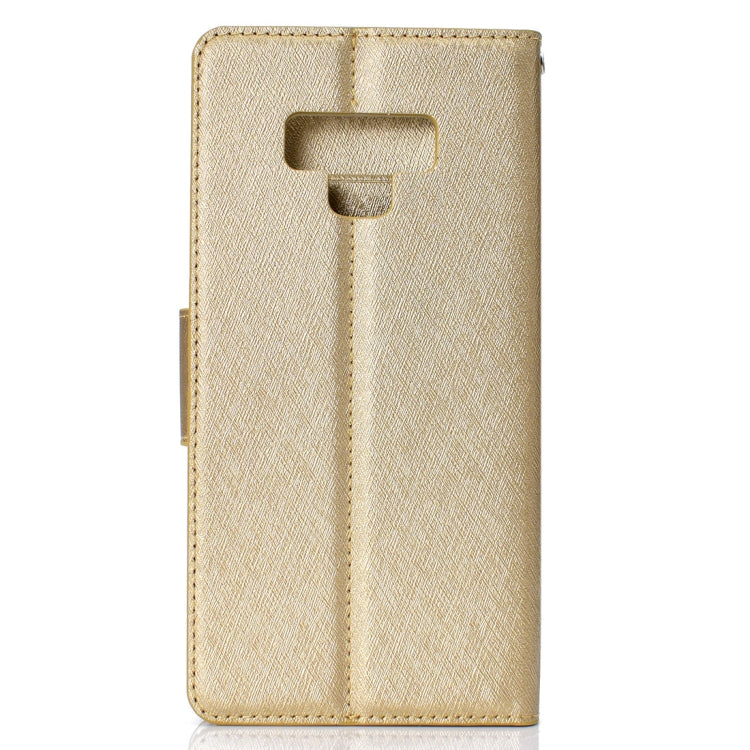Silk Texture Horizontal Flip Leather Case for Galaxy Note 9, with Holder & Card slots & Wallet & Photo Frame
