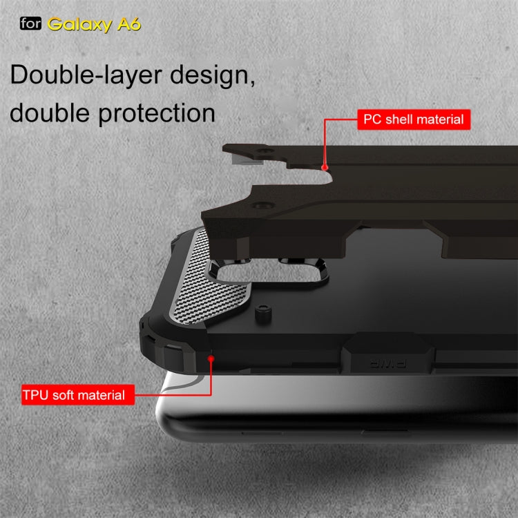 Magic Armor TPU + PC Combination Case for Galaxy A6 (2018)