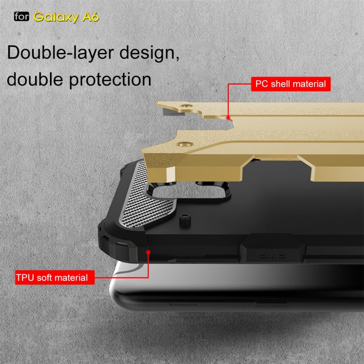 Magic Armor TPU + PC Combination Case for Galaxy A6 (2018)