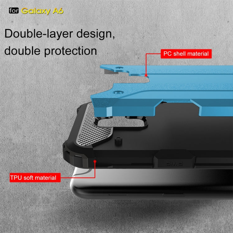 Magic Armor TPU + PC Combination Case for Galaxy A6 (2018)