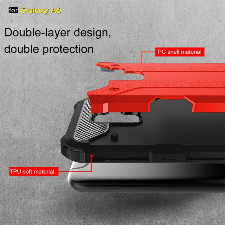 Magic Armor TPU + PC Combination Case for Galaxy A6 (2018)