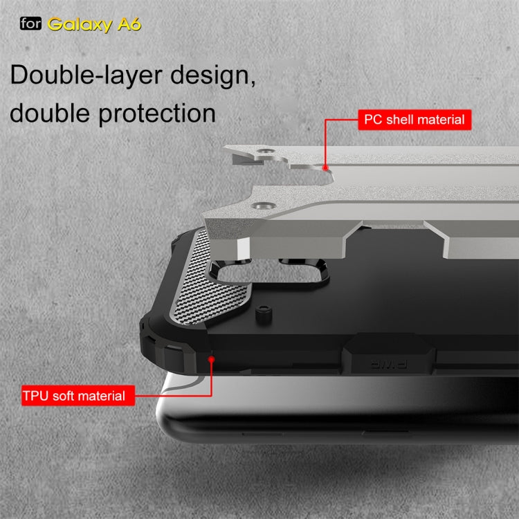Magic Armor TPU + PC Combination Case for Galaxy A6 (2018)