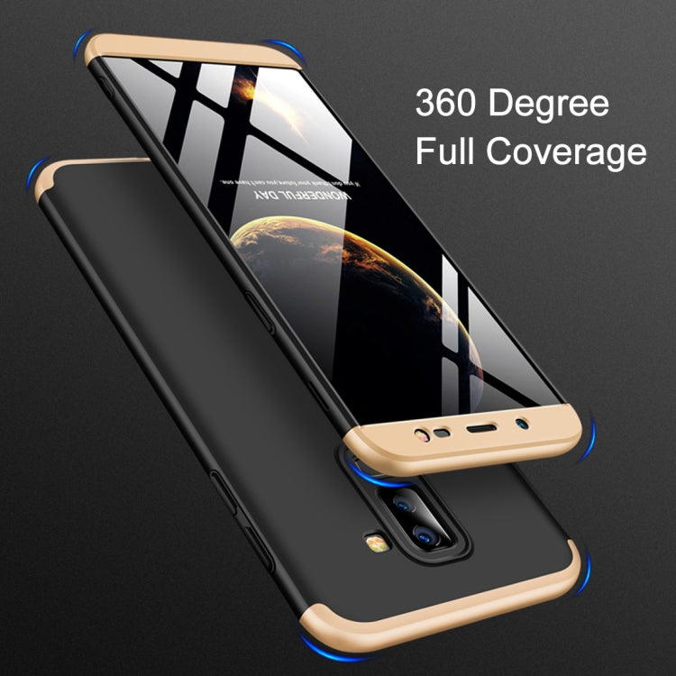 GKK Three Stage Splicing Full Coverage PC Case for Galaxy J8 (2018)