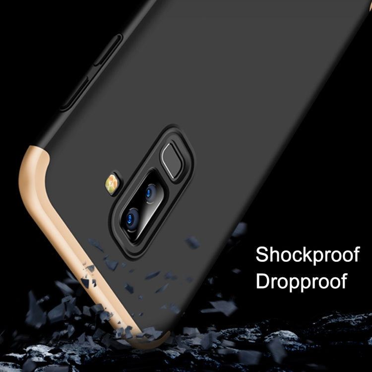 GKK Three Stage Splicing Full Coverage PC Case for Galaxy J8 (2018)