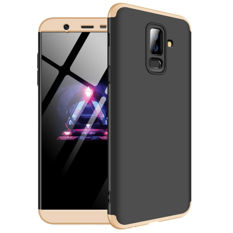GKK Three Stage Splicing Full Coverage PC Case for Galaxy J8 (2018)
